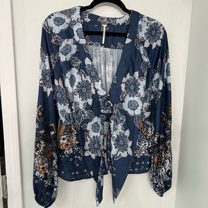 Beautiful Rare Free People Blouse
